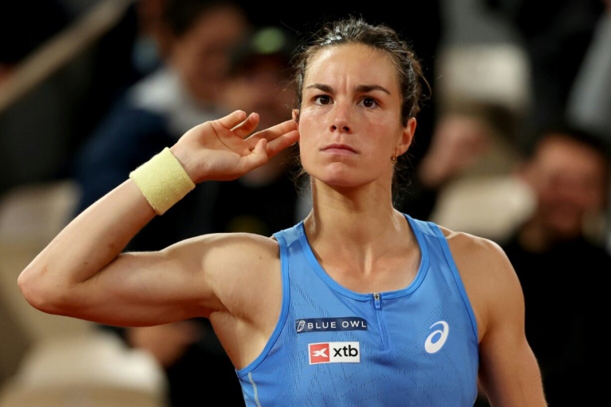 France's Lois Boisson has defied her ranking of 361st by reaching the semi-finals