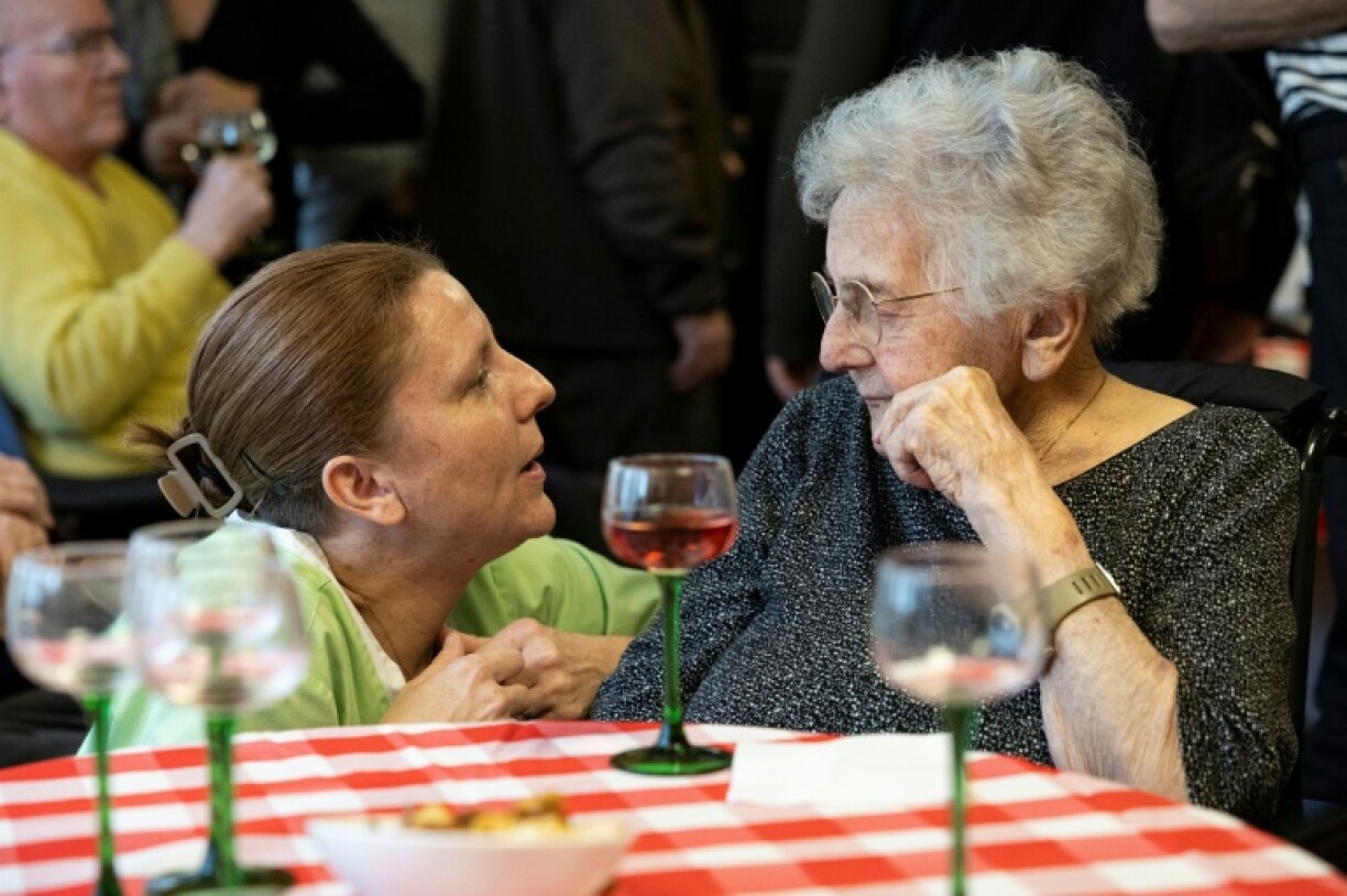 A nursing home in the northeastern French village of Kunheim bought a liquor license and opened a bar to foster social connections