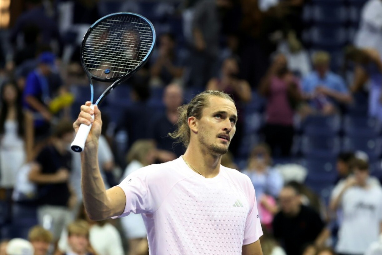 Alexander Zverev après sa victoire au troisième tour de l'US Open contre Alejandro Tabilo, le 5 septembre 2026 à New York