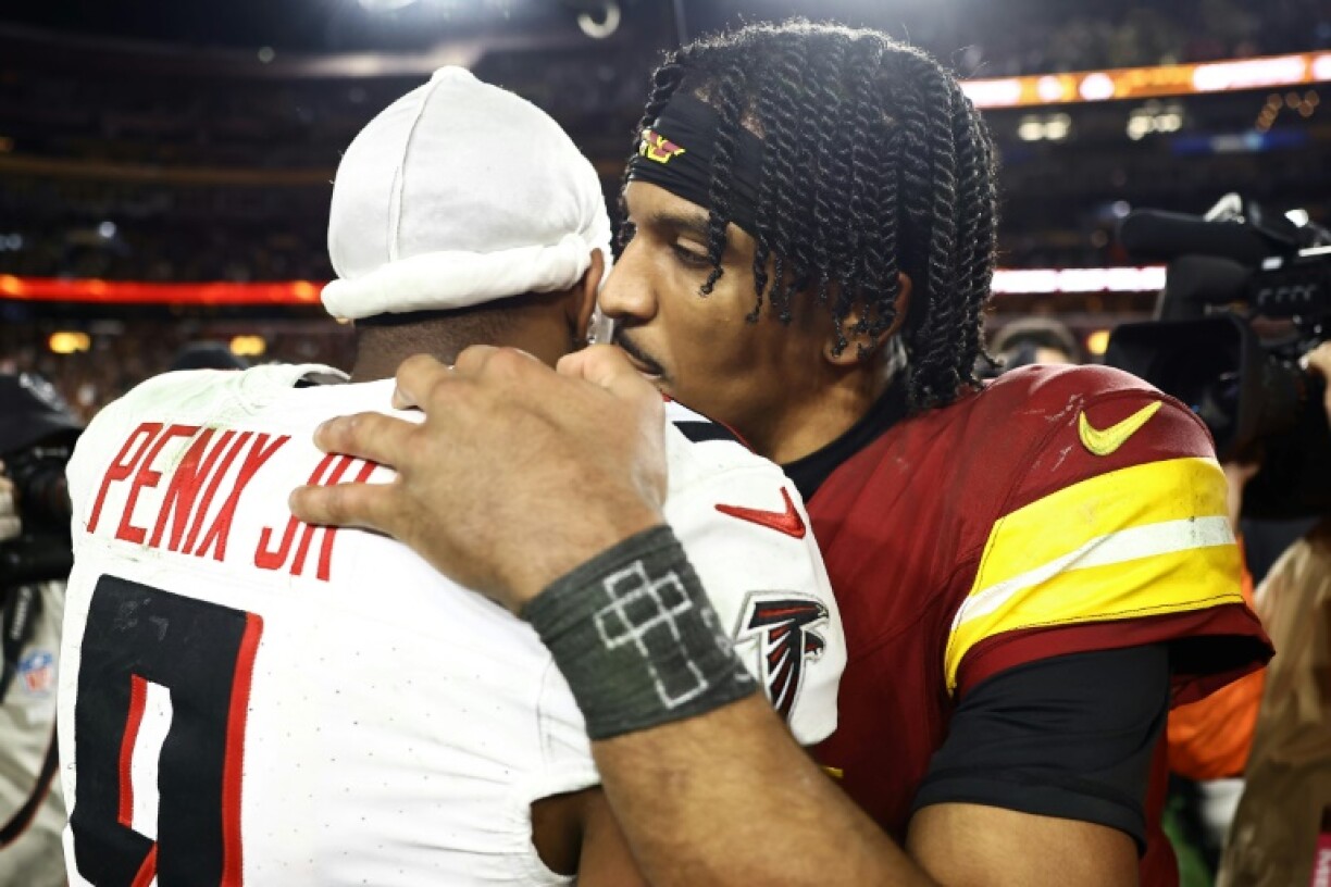 Jayden Daniels of the Washington Commanders won the battle of rookie quarterbacks with victory over Michael Penix and the Atlanta Falcons.
