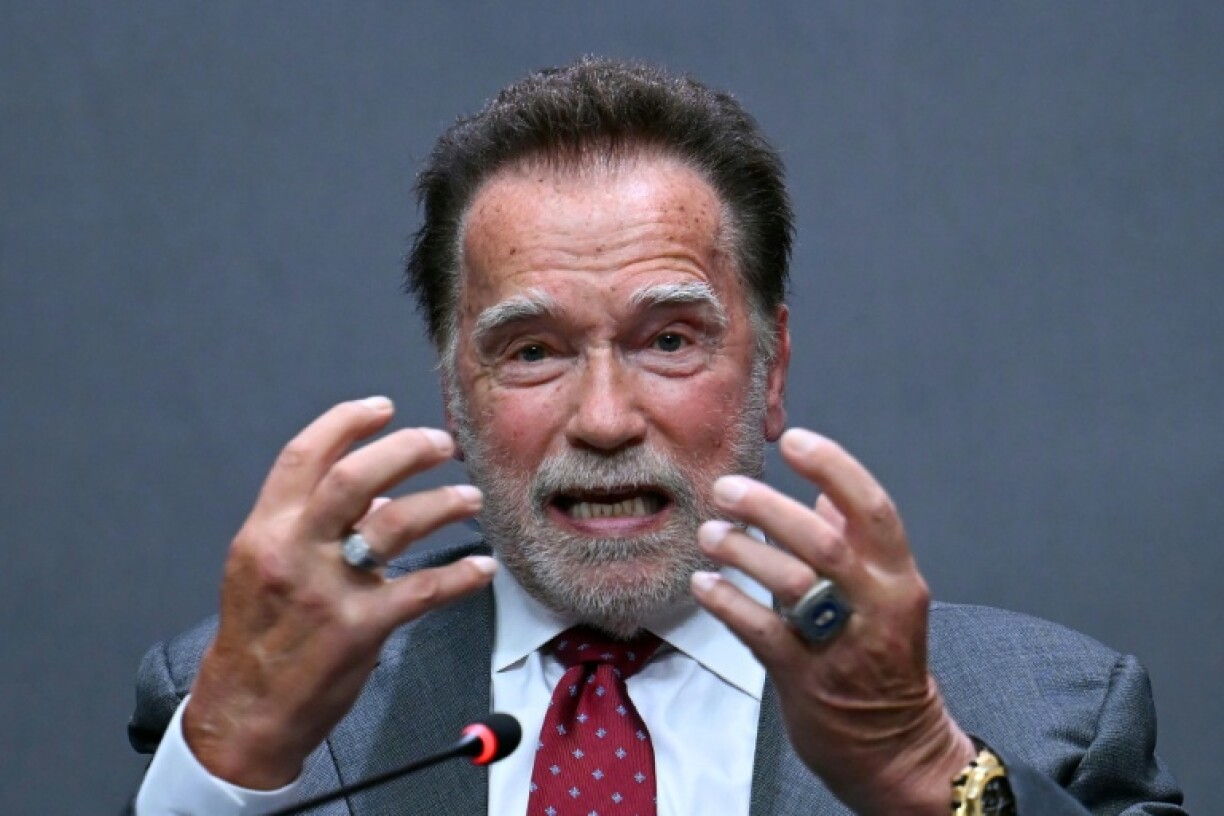 Action hero-turned-environmental campaigner Schwarzenegger hails the Catholic Church's climate mission