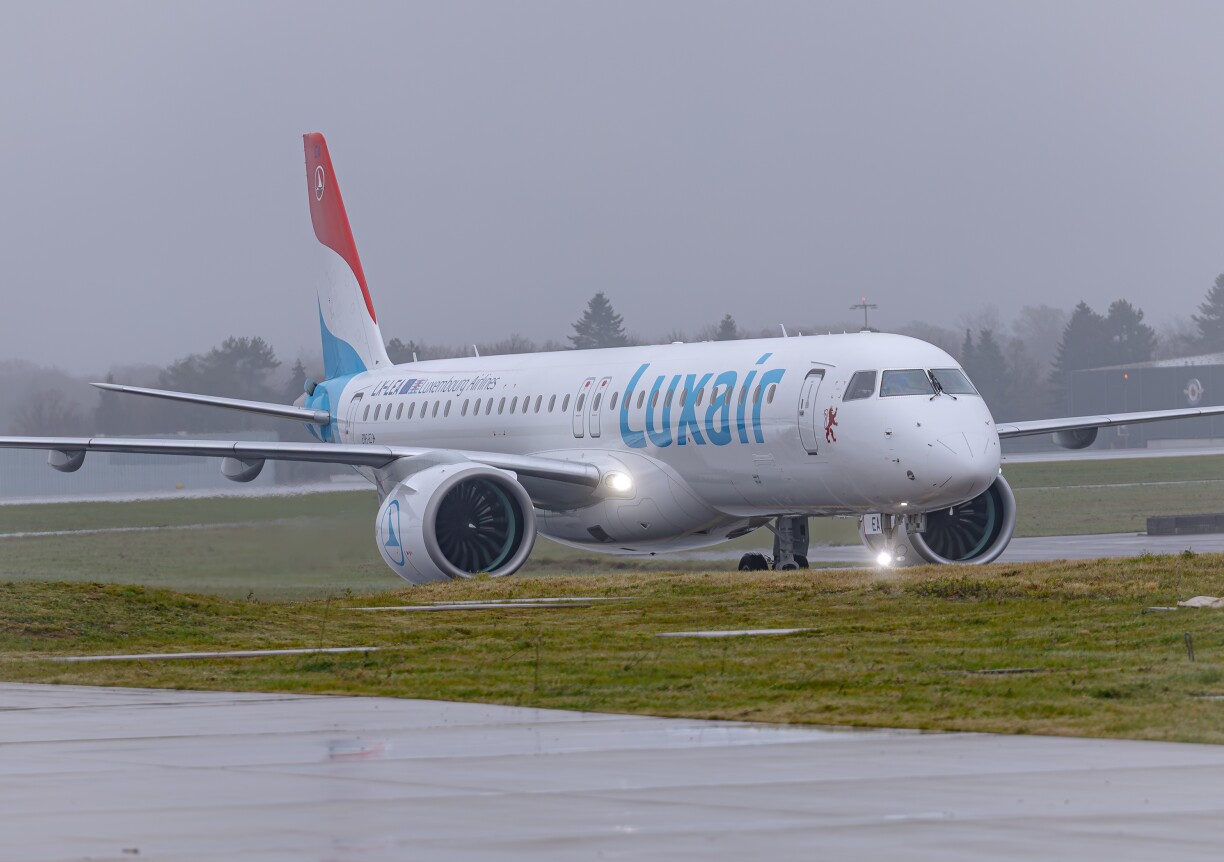 Schonn en Dënschdeg hat d'Luxair prophylaktesch eng Boeing 737, hei fotograféiert um Fluchhafe Findel, an Ägypte geschéckt.