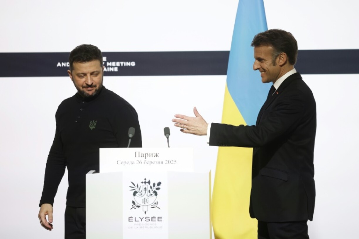 Macron vowed more support for Ukraine