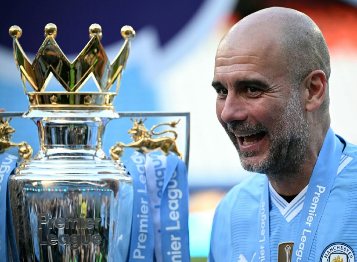 Pep Guardiola won six Premier League titles with Manchester City