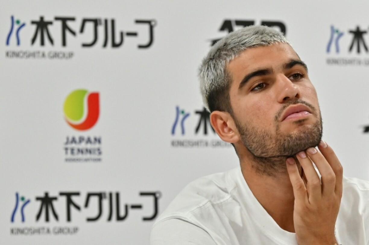 World number one Carlos Alcaraz will compete at the Japan Open in Tokyo this week