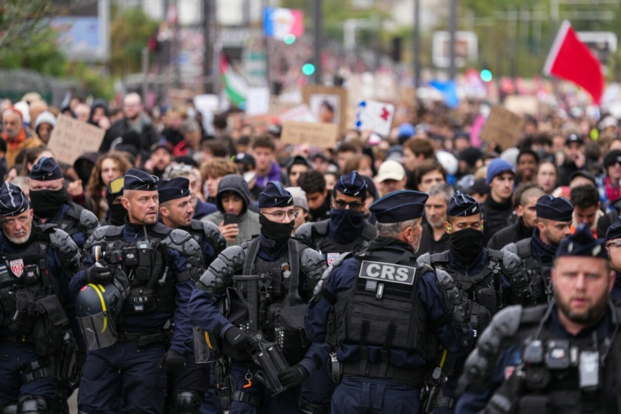 Authorities deployed 70,000 police across France to keep control, after last week's riots