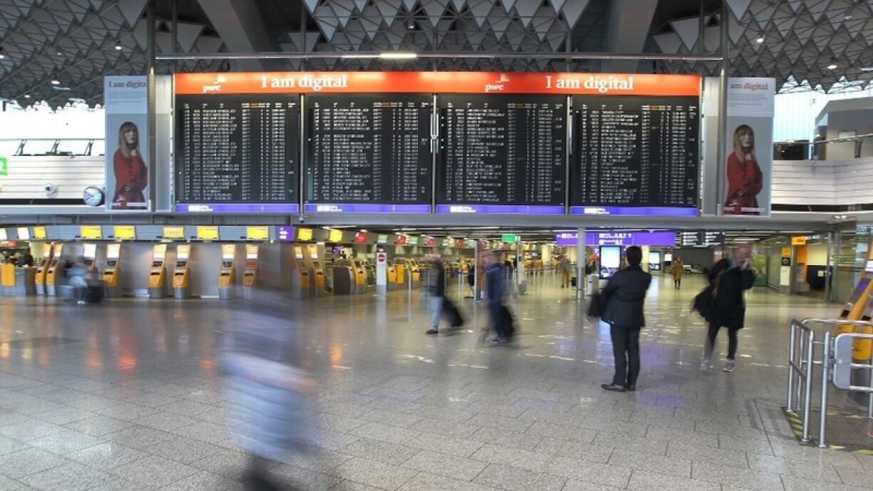Photo d'illustration - Le trafic a été brièvement interrompu jeudi matin à l'aéroport de Francfort.
