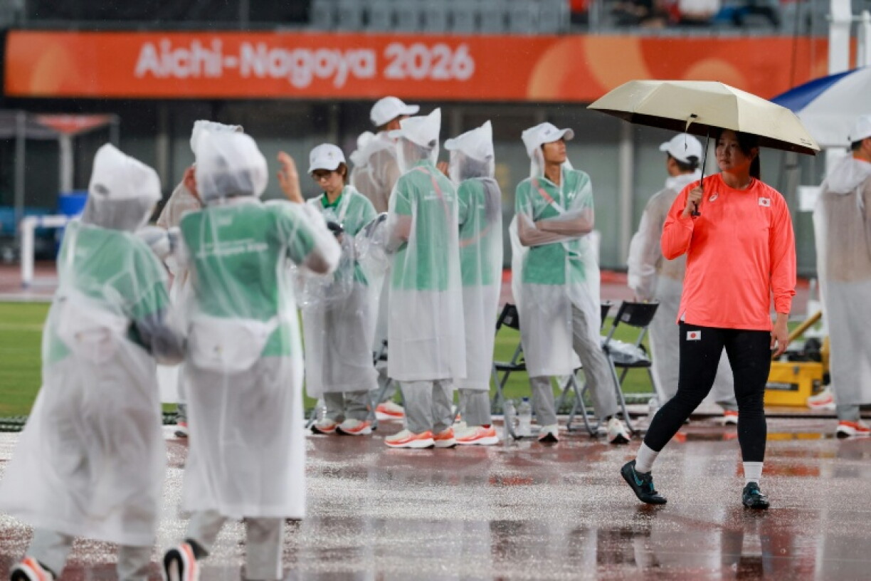Heavy rain has drenched the Asian Games in recent days