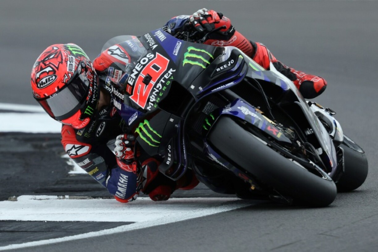 Fabio Quartararo secured his third successive pole position after posting the fastest time in qualifying for the British MotoGP