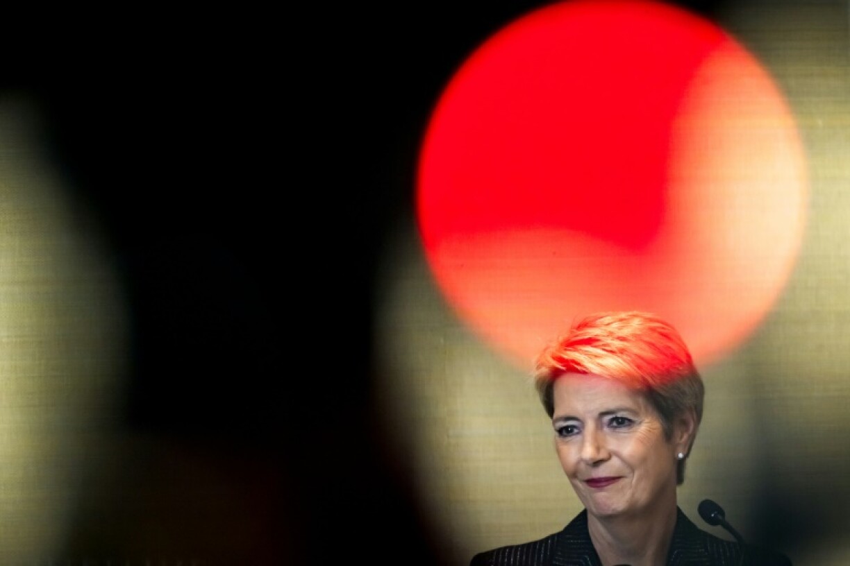 'The aim of Switzerland is to come back to zero tariffs,' Swiss President Karin Keller-Sutter said