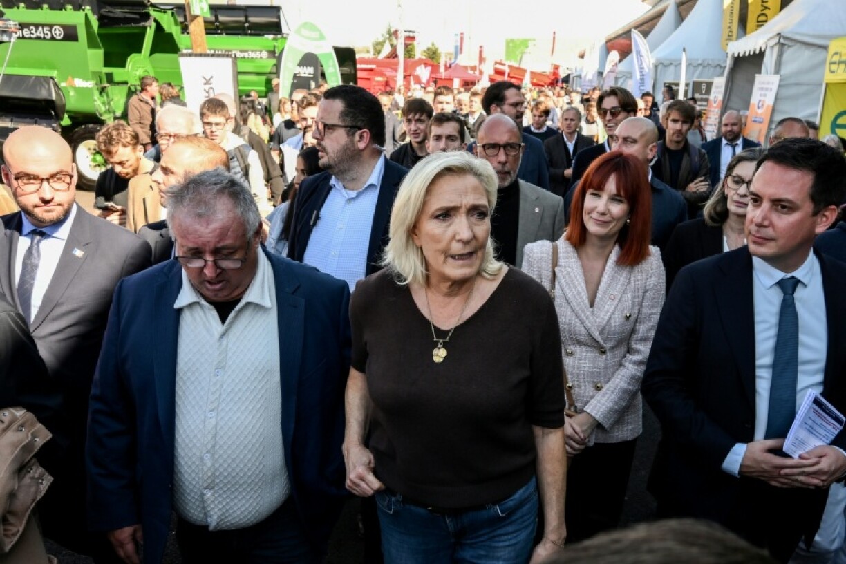 'I vote against everything,' said French far-right leader Marine Le Pen