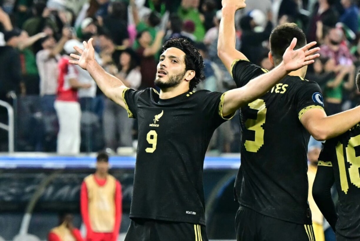 Mexico's Raul Jimenez was among the scorers in El Tri's opening 3-2 Gold Cup win over the Dominican Republic