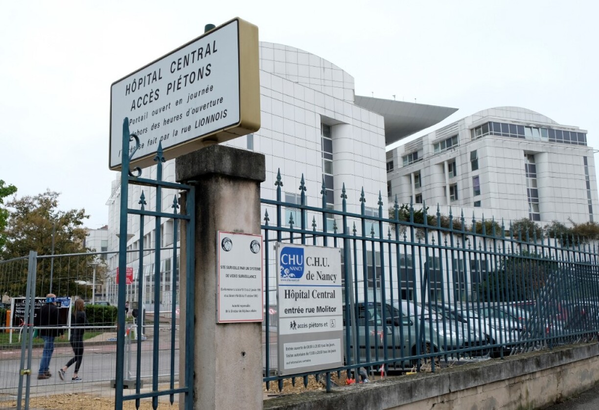 Le CHU de Nancy photographié en 2018