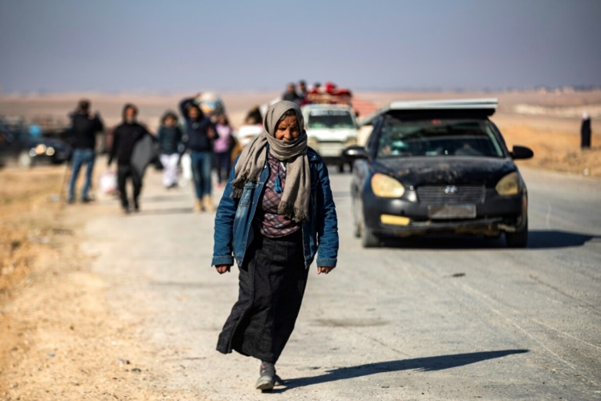 Last month, Syrian Kurds had to flee an onslaught by Ankara-backed groups