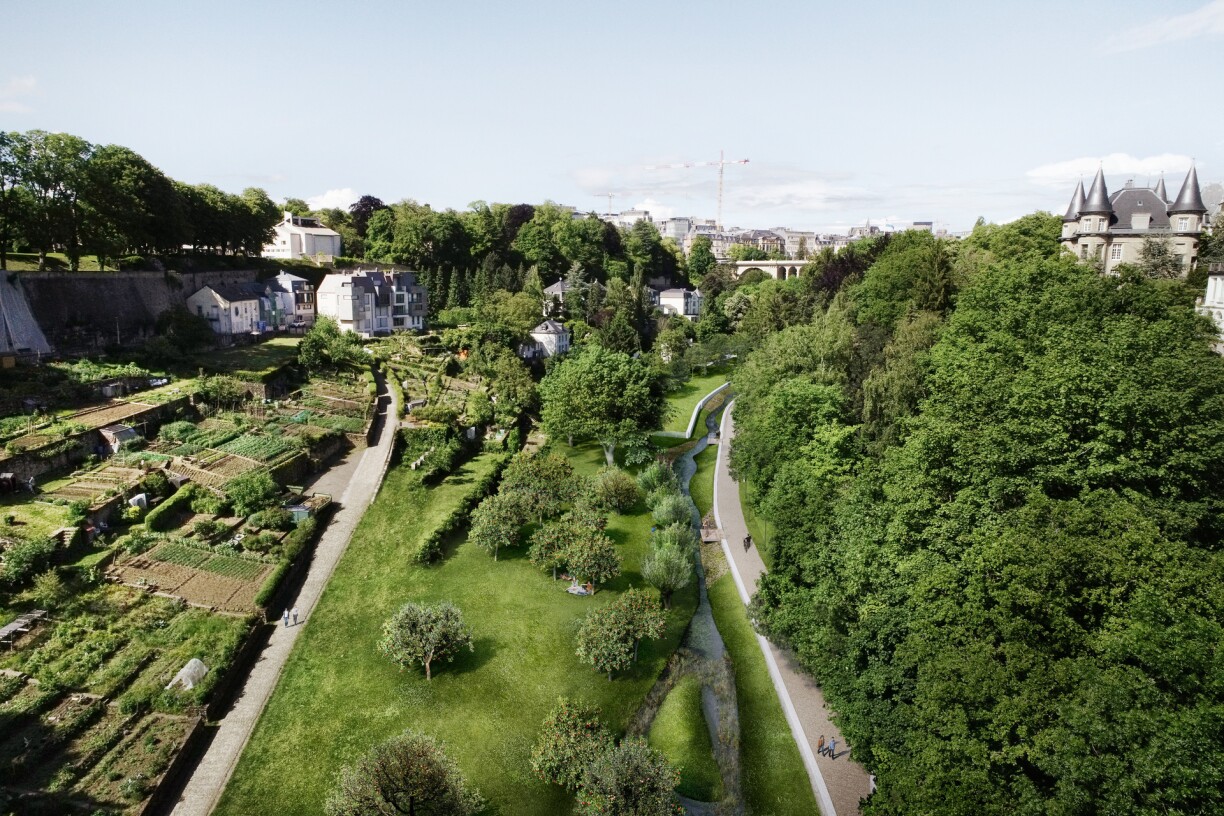 Esou soll et geschwënn am Péitrussdall ausgesinn.