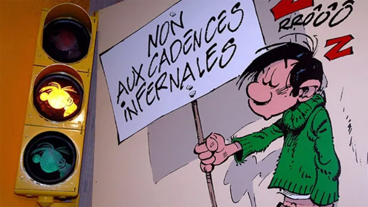 Retour du personnage de Gaston Lagaffe: suspension du lancement du nouvel album