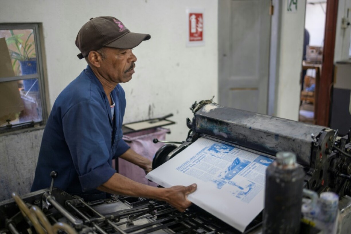 Dans l'imprimerie de Calvinia, le 23 novembre 2022