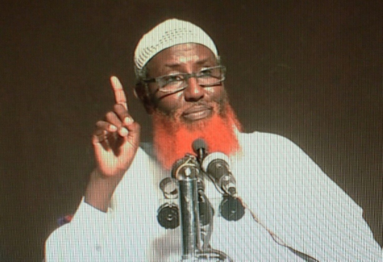 Abdul Qadir Mumin, the Somalian leader of the Islamic State (IS) group, has a beard that's hard to miss