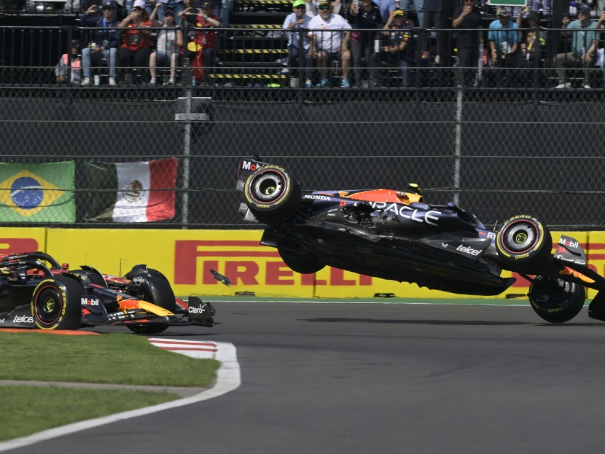 Le Grand Prix du Mexique a été marqué par un accident dès le 1er tour, provoqué par Pérez.