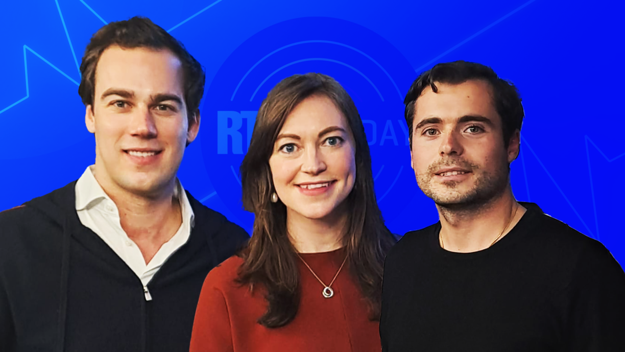 Marius Hoffmann (left) and Philippe Weitzel (right) joined Melissa Dalton (centre) at RTL Today Radio on February 15 to talk about Paradiso's inaugural event.