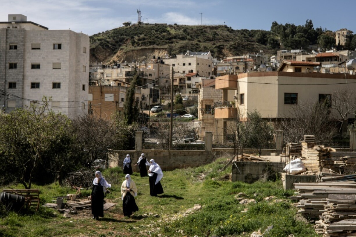 In Israel and the occupied Golan Heights, there are around 150,000 Druze