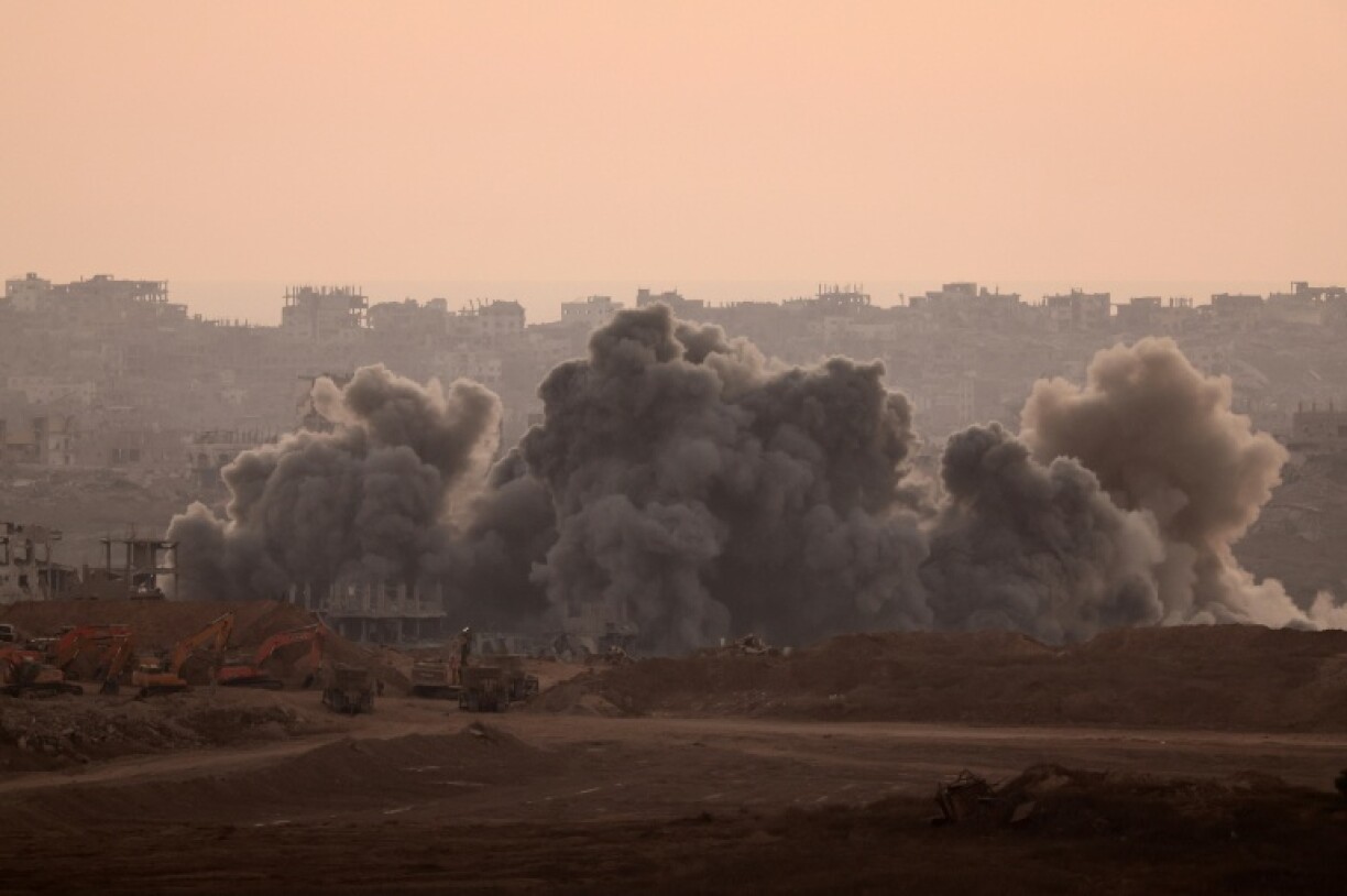 Netanyahu has vowed no let-up in the campaign against Hamas militants in Gaza