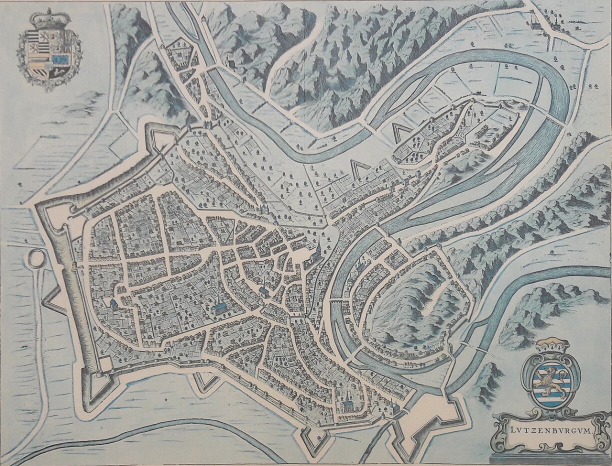 As the fortress of Luxembourg grew, so did its population.