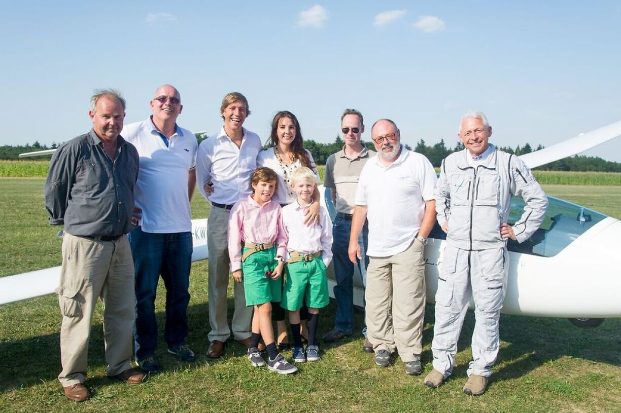 Prince Louis is a keen aviator and regularly takes part in aeronautical events.