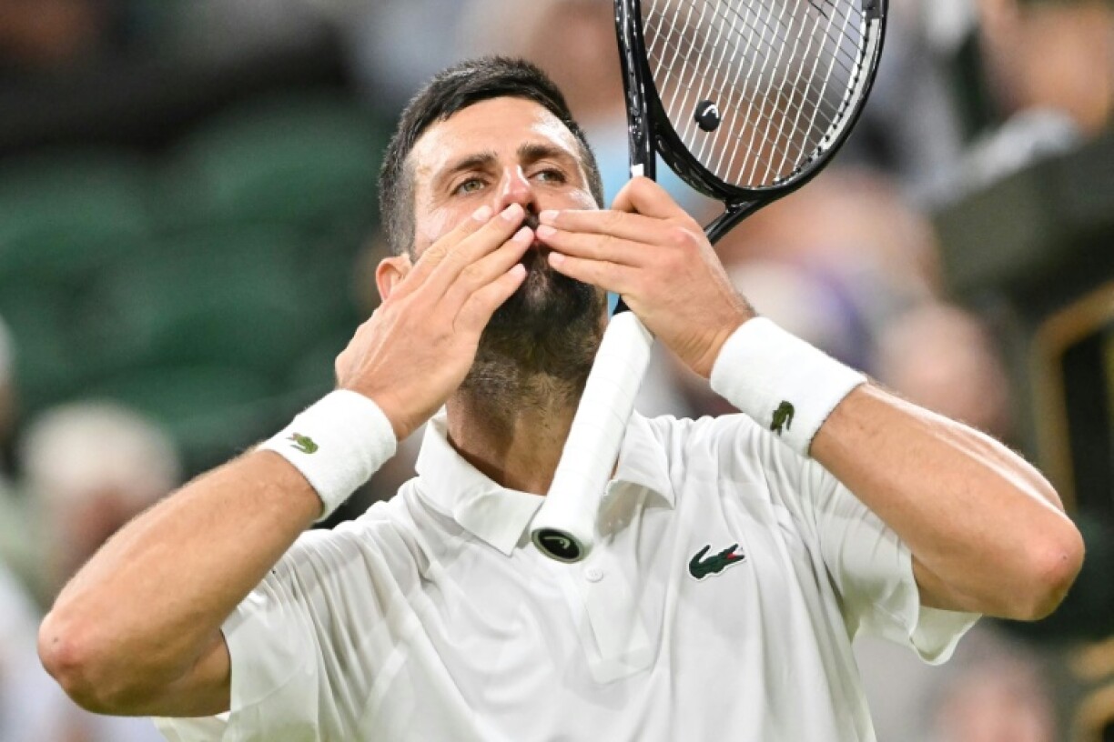 Serbia's Novak Djokovic is seeking a 25th Grand Slam at Wimbledon