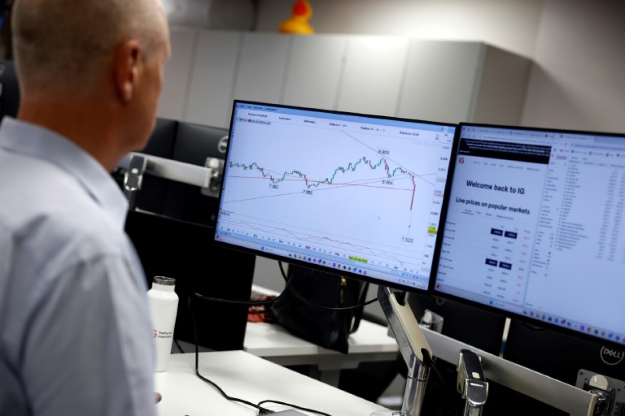 The FTSE 100 index took a dive on a black Monday for markets
