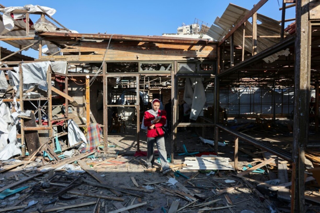 Images of the devastated cafe flooded social media, showing several lifeless bodies