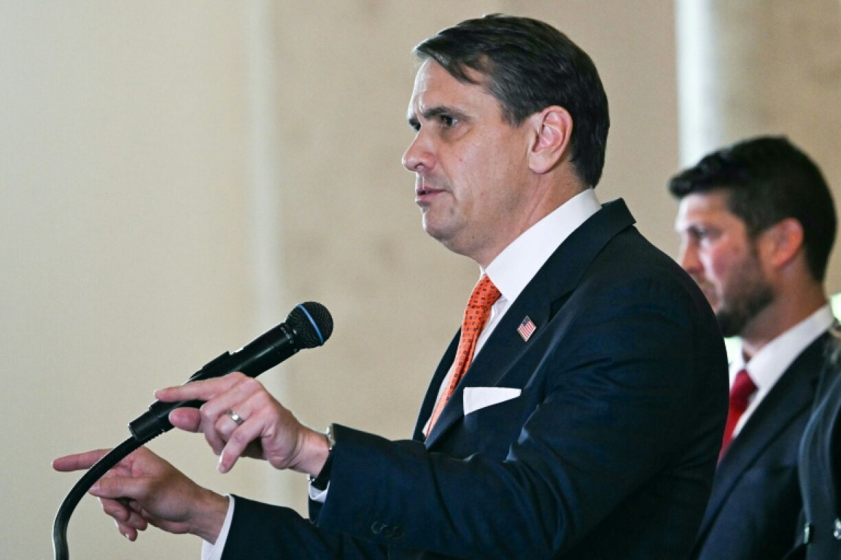 Le ministre américain de la Justice par intérim, Todd Blanche, le 20 mai 2026 à Miami, en Floride