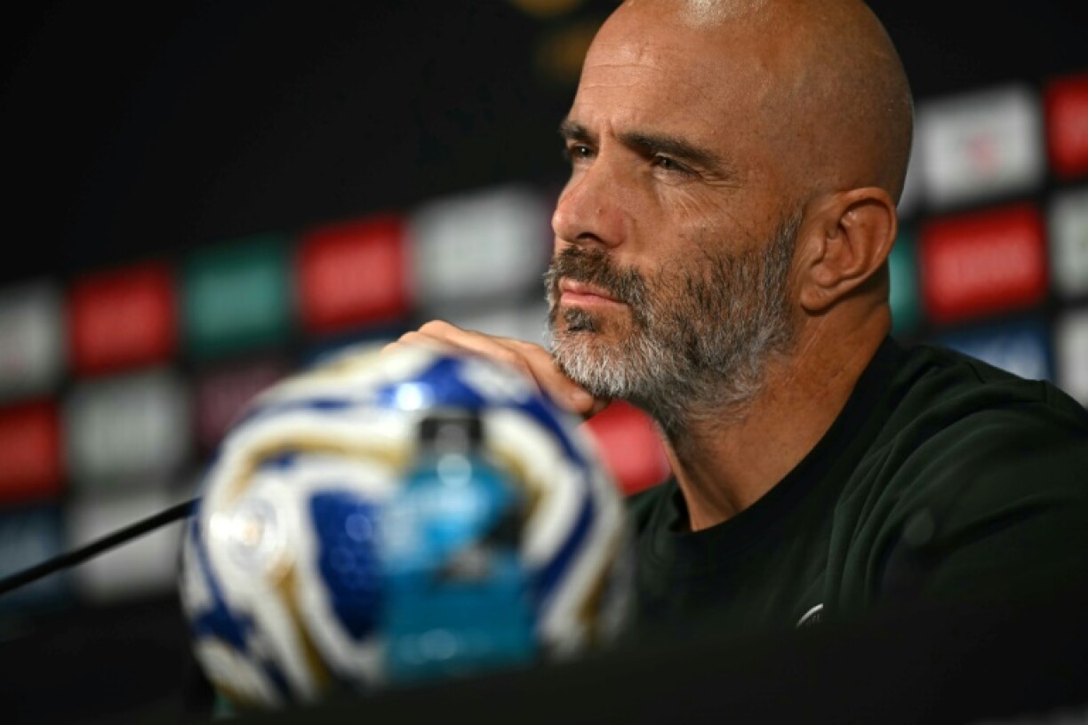 Chelsea coach Enzo Maresca speaks at a press conference at the MetLife Stadium on Friday ahead of this weekend's Club World Cup final