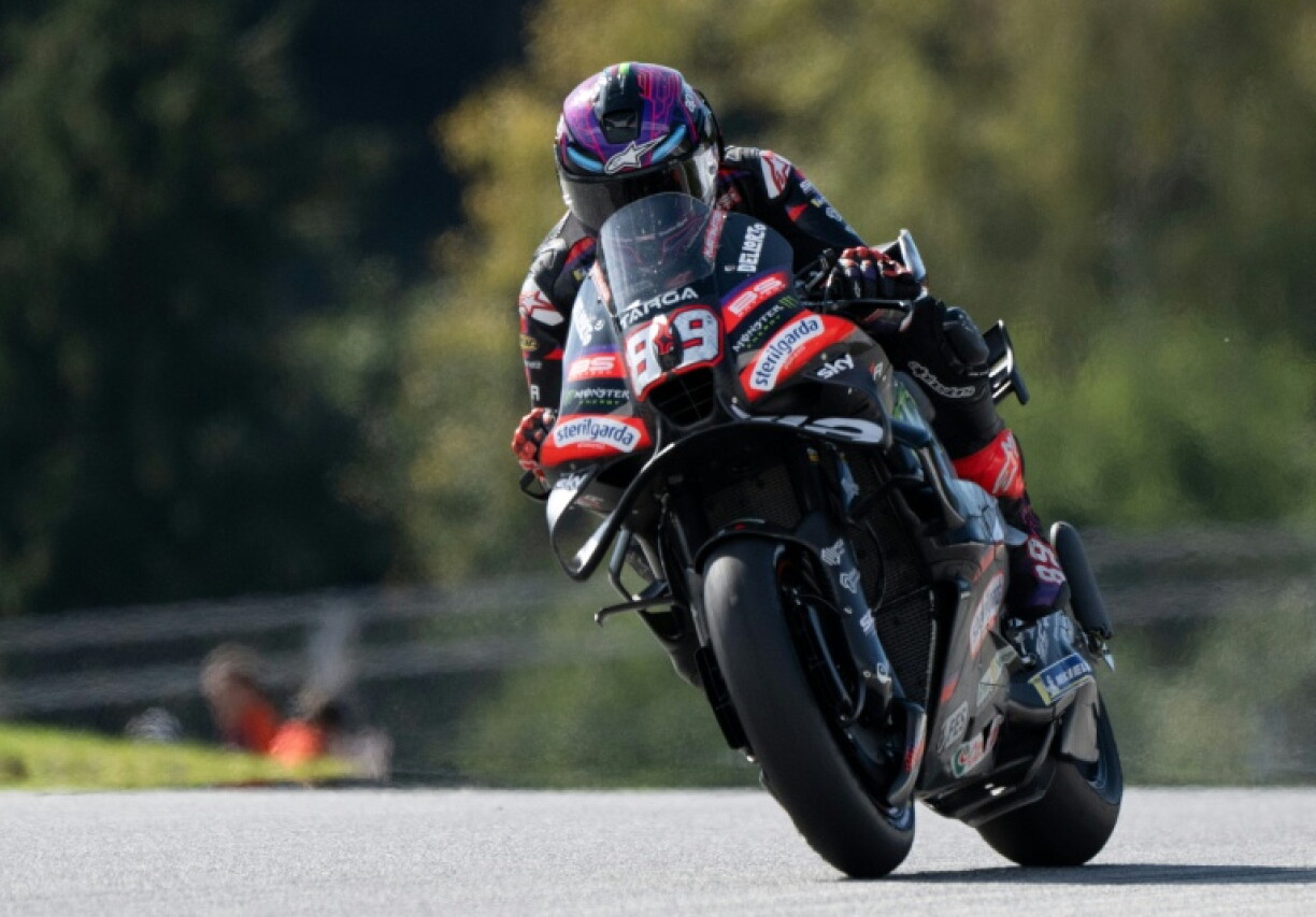 Le pilote espagnol d'Aprilia, Jorge Martin, a décroché la pole position pour le Grand Prix d'Autriche de MotoGP à l'issue des qualifications le 18 septembre 2026 sur le circuit de Spielberg