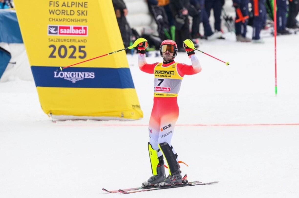 Swiss slalom world champion Loic Meillard