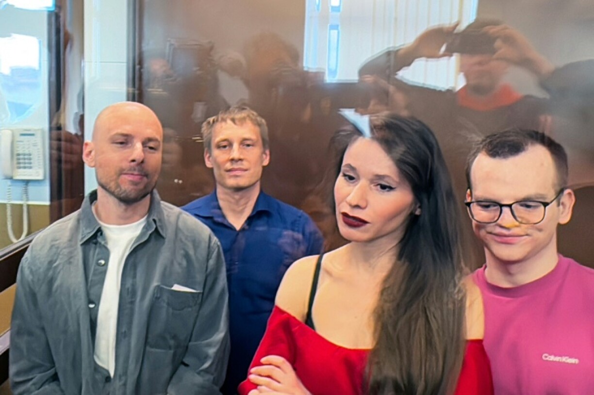 France urged Russia to immediately release four journalists sentenced to long prison terms for their association with the late opposition leader Alexei Navalny