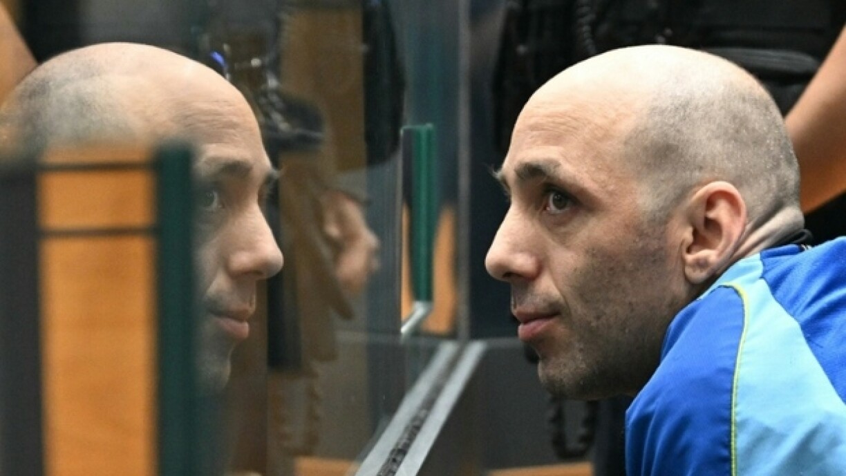 Cédric Jubillar à l'ouverture de son procès le 22 septembre 2025 à Albi dans le sud-ouest de la France