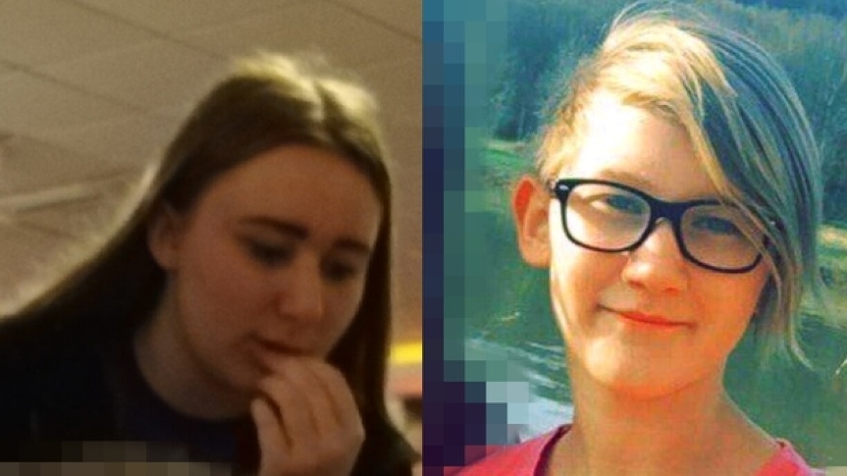 The two young girls are still reported missing.