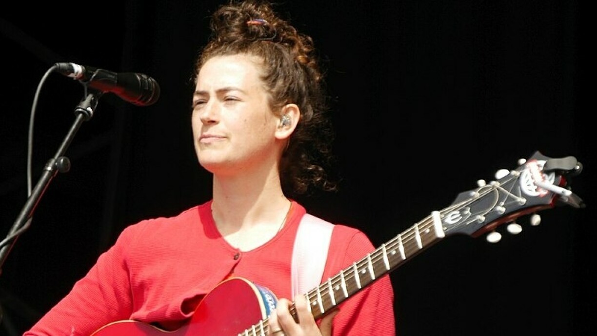 This Is The Kit performing at Glastonbury in 2019.