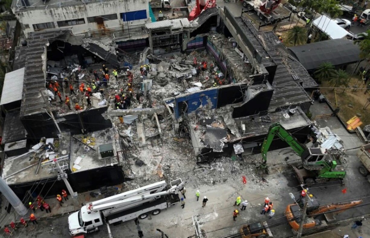 More than 200 people were killed when the roof of the Jet Set nightclub in Santo Domingo caved in