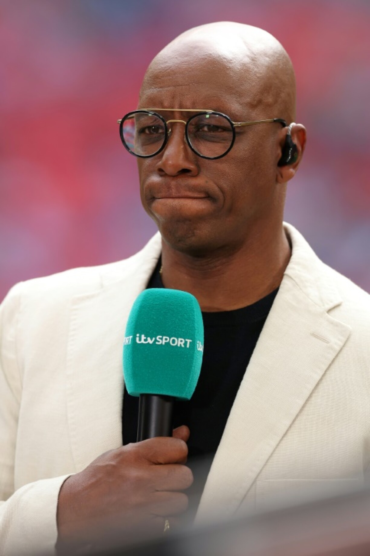 Former Arsenal striker Ian Wright is now a football pundit