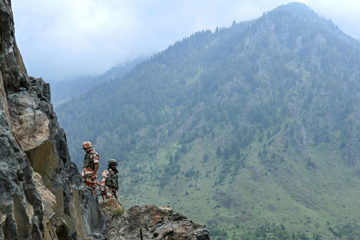 India has ramped up security for the event, deploying 45,000 troops with high-tech surveillance tools overseeing the gruelling trek