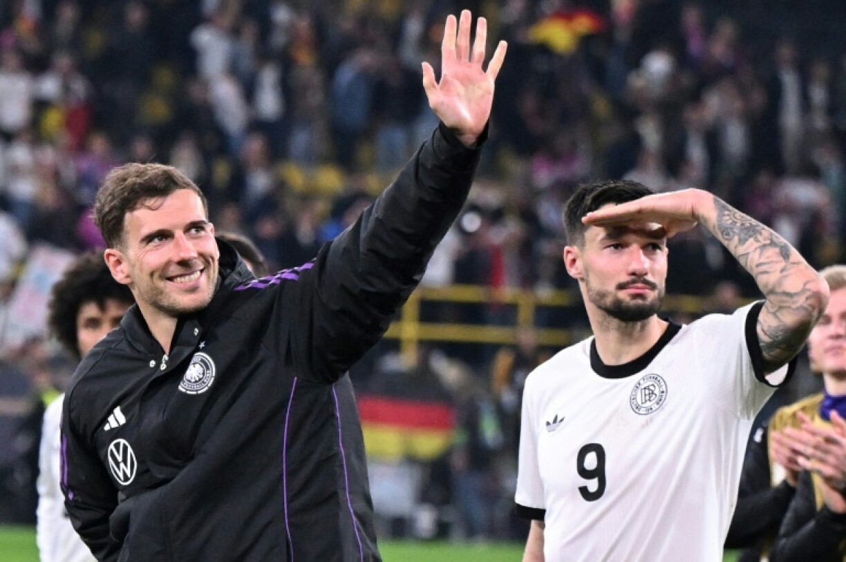 Germany held off a spirited second-half fightback from Italy