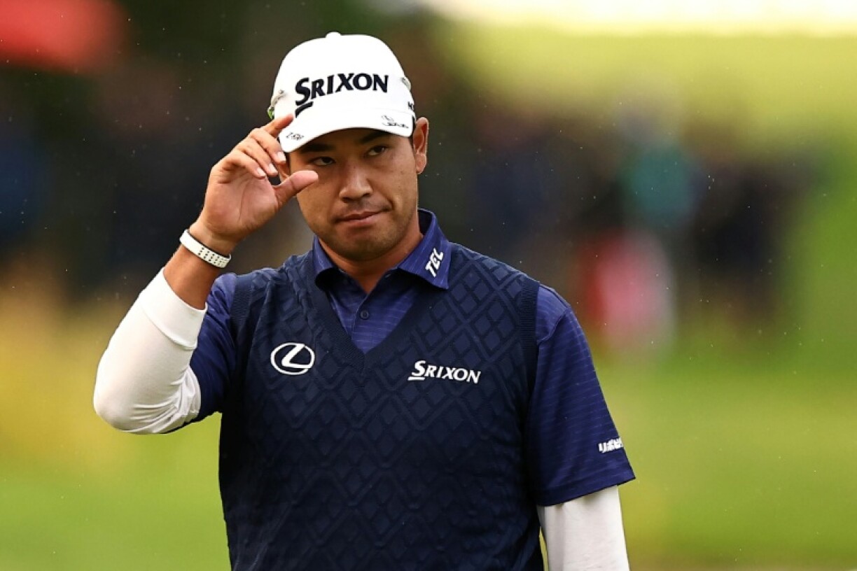 Hideki Matsuyama leads the PGA Championship by one shot