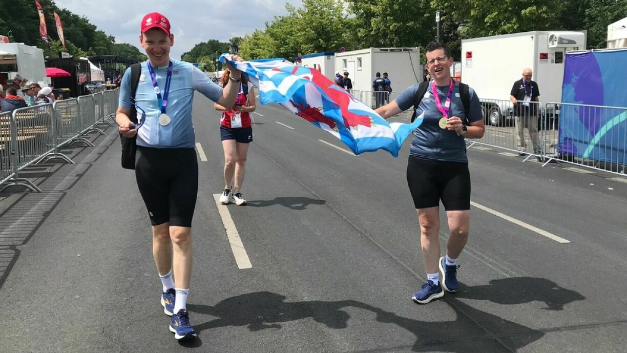 D'Silvia Splicks an de Michel Werdel