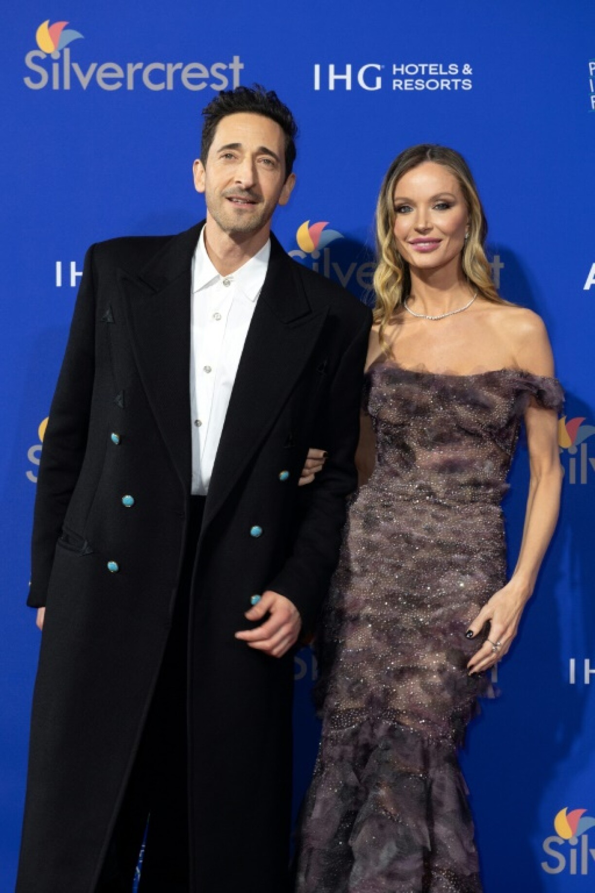 Adrien Brody has been in a relationship with fashion designer Georgina Chapman for several years
