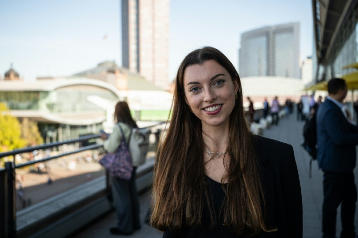 Esme Dennys, co-founder of Books By People, which has launched a scheme for books to get a label showing they were written by a human