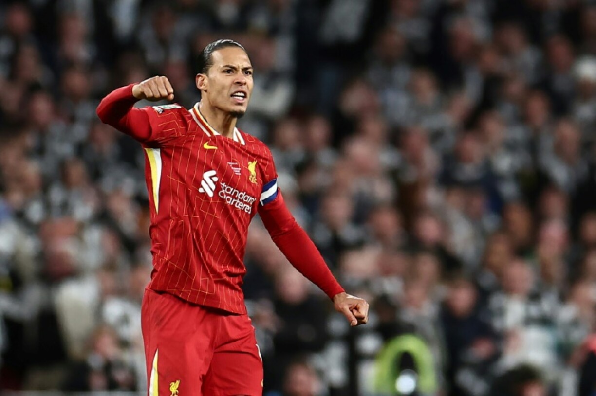 Liverpool captain Virgil van Dijk is out of contract at the end of the season