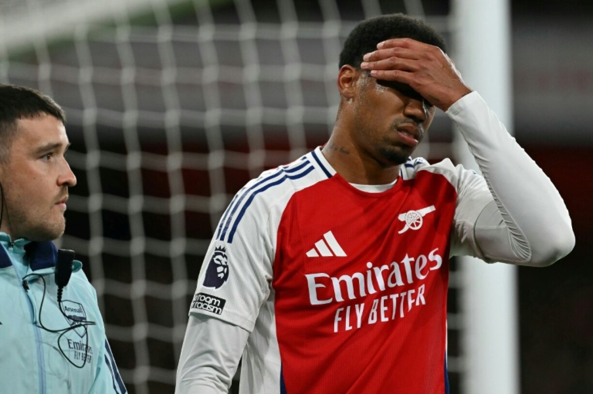 Arsenal's Gabriel Magalhaes will miss the rest of the season