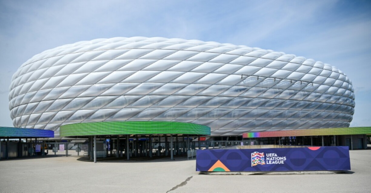 Photo d'archives du Allianz Arena Stadium de Munich, en Allemagne le 3 juin 2025